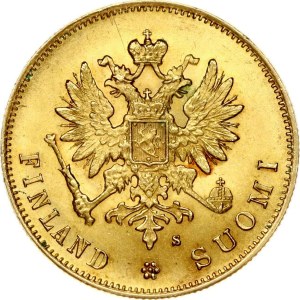 Russia for Finland 10 Markkaa 1882 S