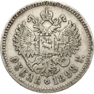 Russia Rouble 1898 (**)