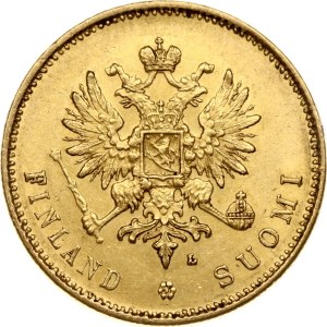 Russia For Finland 20 Markkaa 1904 L