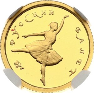 Russia 10 Roubles 1993 Russian Ballet NGC PF 69 ULTRA CAMEO