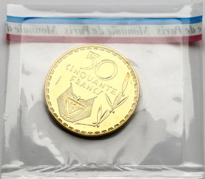 Rwanda 50 Francs 1977 Essai