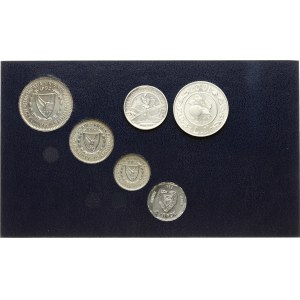San Marino 5 Lire 1935 R with Coins of Different Countries Lot of 6 coins