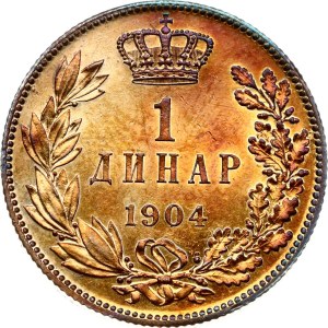 Serbia 1 Dinar 1904