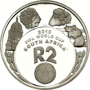 South Africa 2 Rand 2007 World Cup Soccer