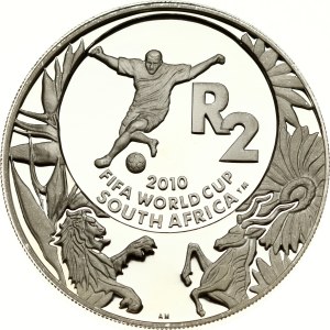 South Africa 2 Rand 2008 World Cup Soccer