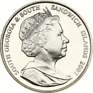 South Georgia and the South Sandwich Islands 2 Pounds 2007 PM Trans-Antarctic Expedition