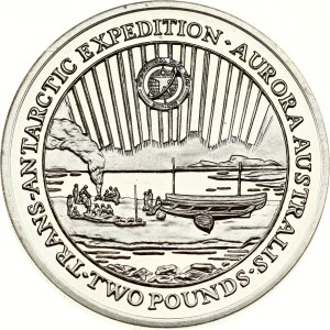 South Georgia and the South Sandwich Islands 2 Pounds 2007 PM Trans-Antarctic Expedition