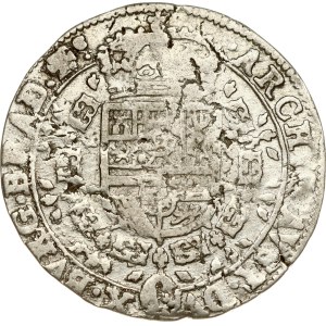 Spanish Netherlands Brabant 1/4 Patagon 1624 Brussels