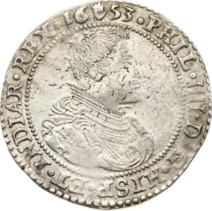 Spanish Netherlands Brabant Ducaton 1653 Antwerp
