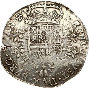 Spanish Netherlands Brabant Patagon 1673 Brussels (R1)