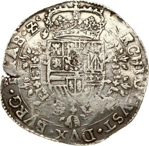 Spanish Netherlands Brabant Patagon 1673 Brussels (R1)