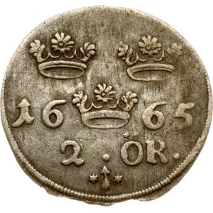 Sweden 2 Ore 1665