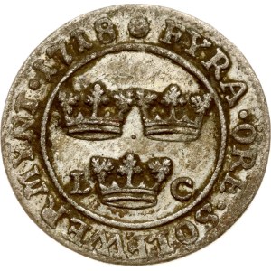 Sweden 4 Ore 1718 LC