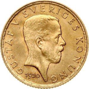 Sweden 5 Kronor 1920 W