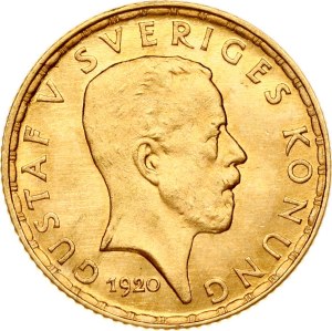 Sweden 5 Kronor 1920 W