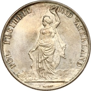 Switzerland 5 Francs 1872 Zurich Shooting Festival