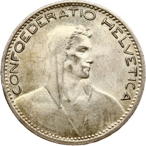 Switzerland 5 Francs 1923 B Herdsman