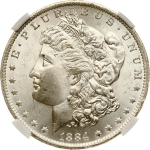 USA Morgan Dollar 1884 O NGC MS 63