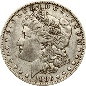 USA Morgan Dollar 1886 O