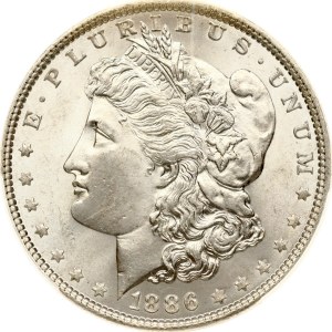 USA Morgan Dollar 1886 PCGS MS 63