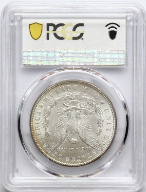 USA Morgan Dollar 1887 PCGS MS 63