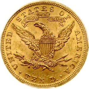 USA 10 Dollars 1899 PCGS MS 62