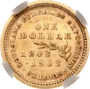 USA Dollar 1903 William McKinley NGC AU 55