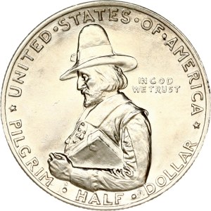 USA 1/2 Dollar 1920 Pilgrim Tercentenary