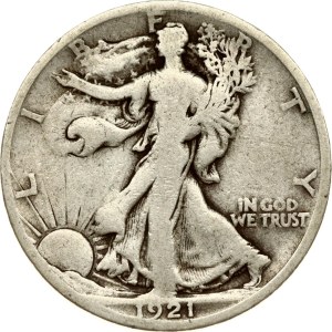 USA 1/2 Dollar 1921 S