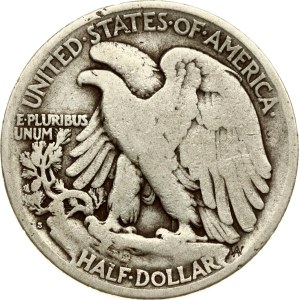 USA 1/2 Dollar 1921 S
