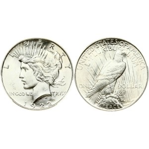 USA Peace Dollar 1922 PCGS MS 64