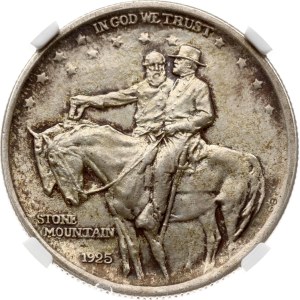 USA 1/2 Dollar 1925 Stone Mountain NGC MS 64