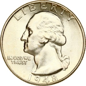 USA 1/4 Dollar 1948