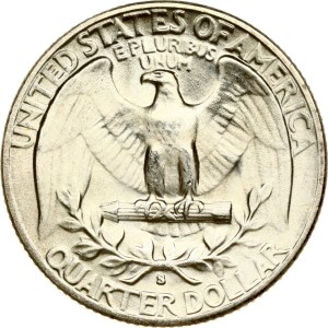 USA 1/4 Dollar 1951 S