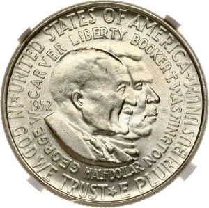 USA 1/2 Dollar 1952 Washington-Carver NGC MS 66