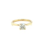 YELLOW GOLD RING WITH 2.36 G DIAMOND - RNG50701