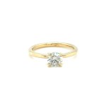 YELLOW GOLD RING WITH 2.36 G DIAMOND - RNG50701