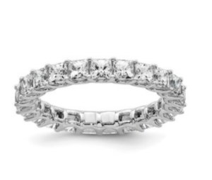 2.57 GR GOLD RING WITH LAB GROWN DIAMONDS - 442 18K LG