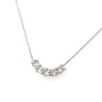 2.04 GR NATURAL WHITE GOLD CHOKER WITH DIAMONDS - DH-P289