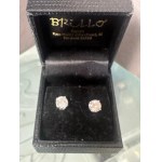 GOLD EARRINGS WITH DIAMONDS