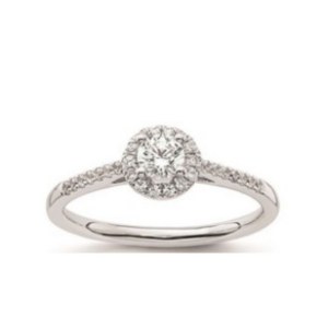 LAB GROWN DIAMOND GOLD RING - 411 18K LG