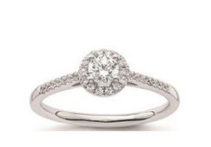 LAB GROWN DIAMOND GOLD RING - 411 18K LG