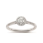 LAB GROWN DIAMOND GOLD RING - 411 18K LG