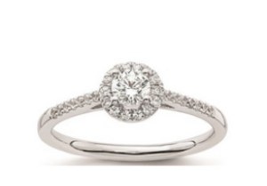 LAB GROWN DIAMOND GOLD RING - 411 18K LG