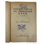 II RP Książka “Organizacja Sił Zbrojnych S.S.S.R W Czasie Pokoju” Warszawa 1924