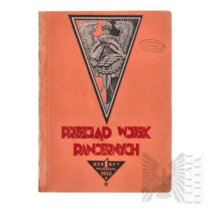 II RP Miesięcznik Przegląd Wojsk Pancernych Zeszyt 1 Styczeń 1938 Biblioteka Centrum Wyszkolenia Lotnictwa