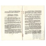 PSZnZ/Emigration Scouting Brief des 5th Legion Infantry Regiment Circle London März 1953