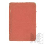 II RP/PSZnZ Libretto di servizio dell'ufficiale e scheda personale 6° reggimento di fanteria della Legione 18° battaglione di fucilieri Lwowski Decorato con Virtuti Militari