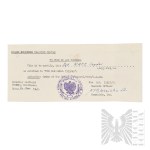PSZnZ Zestaw Dokumentów Po Żołnierzu 2 Korpusu - Izydor Katz - 5 Kresowy Pułk Artylerii Przeciwlotniczej 16 Pomorska Brygada Piechoty