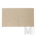 2 WŚ Legitymacja Byłego Jeńca Wojennego In Blanco
